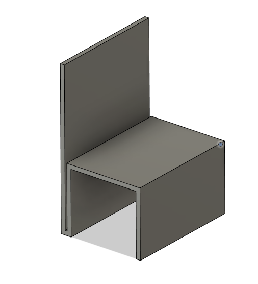 Patte de fixation habillage de bandeau laquage