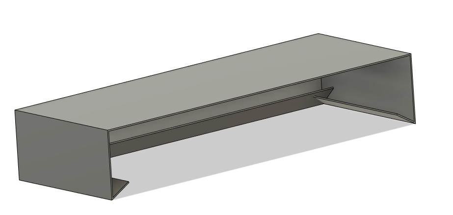 Fond alu couvertine 320 laquage