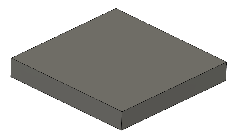 Chapeau de pile 300*300 laquage